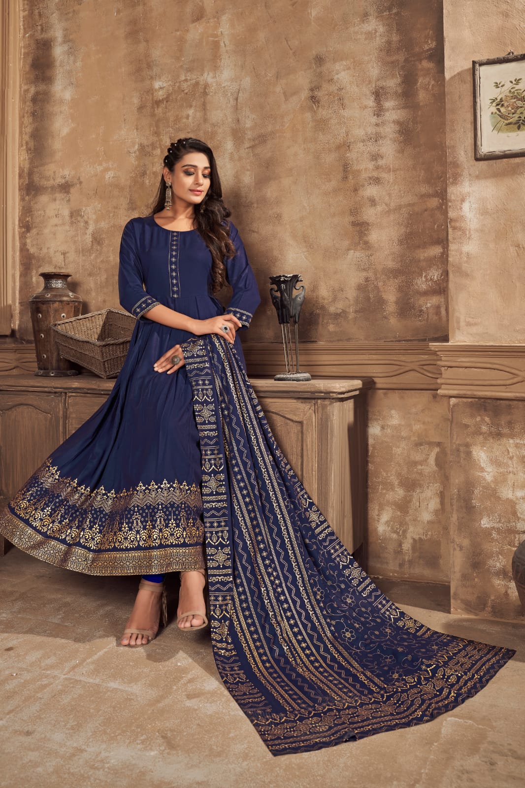 Banwery Pankh 2 Exclusive New Exclusive Wear Rayon Printed Kurti With Dupatta Collection